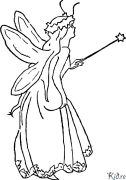 fairy Coloring Pages To Print